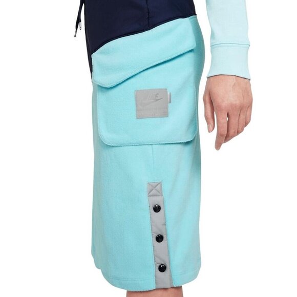 Nike Girls Standard Sportswear Fleece Skirt Cargo Pocket DJ5751-437 Size XS - Picture 2 of 6